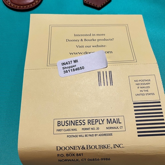 DOONEY & BOURKE Nylon mint new shopper bag NWT - Picture 14 of 14